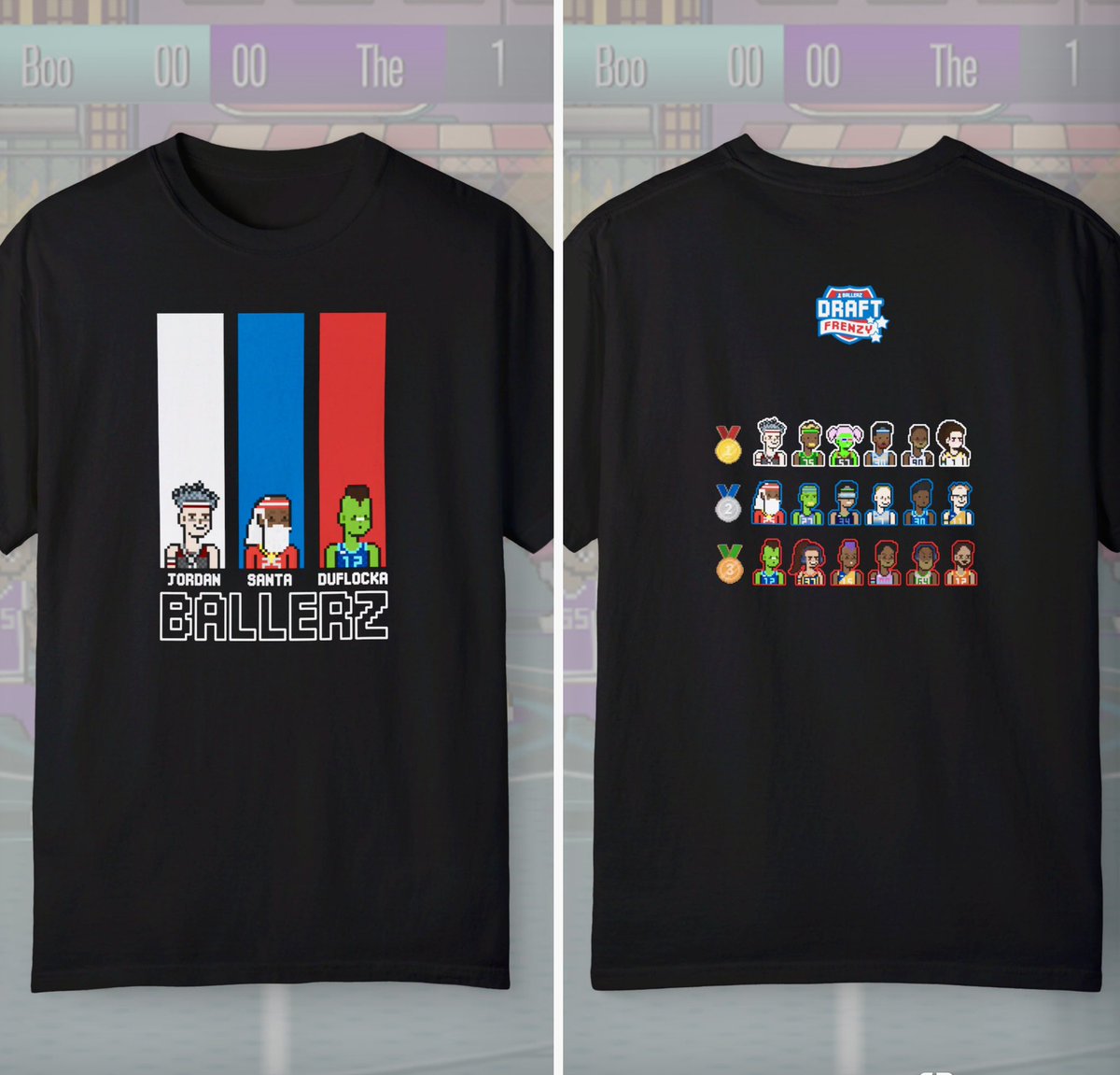 As promised, we have T-shirts for members of the top 3 Draft Frenzy teams along with other prizes. Congratulations again to The Last Dance and to 2nd and 3rd place teams Will_Da_Sneak and DuFlocka’s Last Dab. Details on sizing and shipping available in our discord.
