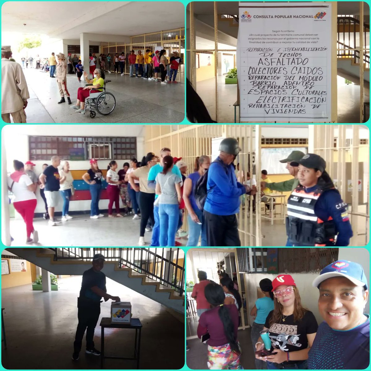 Las consulta popular son elecciones directas, populares y secretas y en esta oportunidad todo el Pueblo acude al llamado de nuestro Pdte <a href="/NicolasMaduro/">Nicolás Maduro</a> para elegir proyectos en Circuito comunales en bienestar colectivo
¡VENEZUELA es garante dla democracia directa!#SegundaConsulta