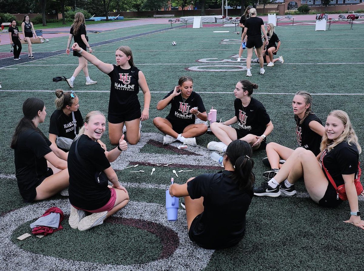 HUPipers's tweet photo. Fun times kicking off the 2024-25 campaign! 👊 https://t.co/eHjhMWcMSA