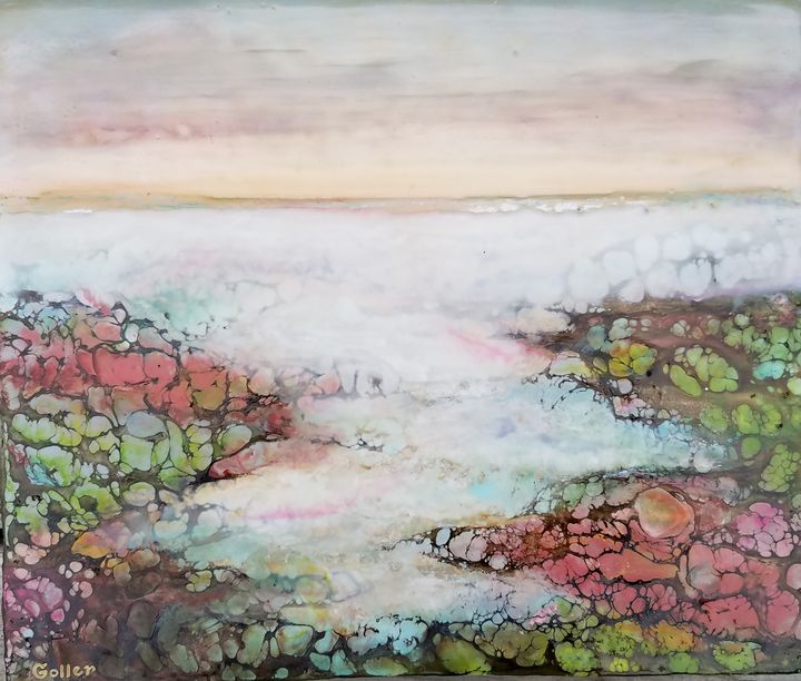 carriegoller's tweet photo. Art of the Day: "Hood Canal Sunset IV". Buy at: https://t.co/FMiVX1k89F https://t.co/YigjSHY262