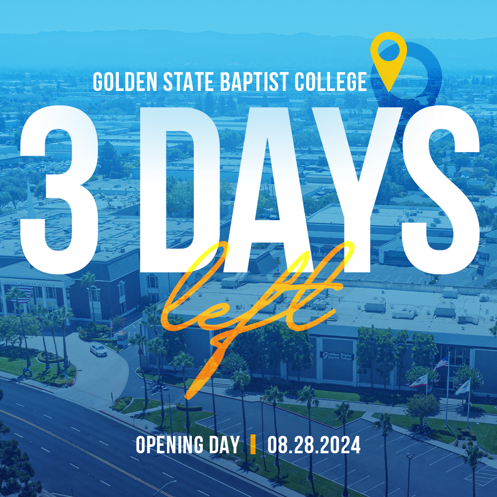 gsbc's tweet image. Get ready for Opening Day at GSBC—only three days left! Will you or someone you know be joining us on August 28? Let us know in the comments below. For more information about the college, visit gsbc.edu. #GSBC4ME