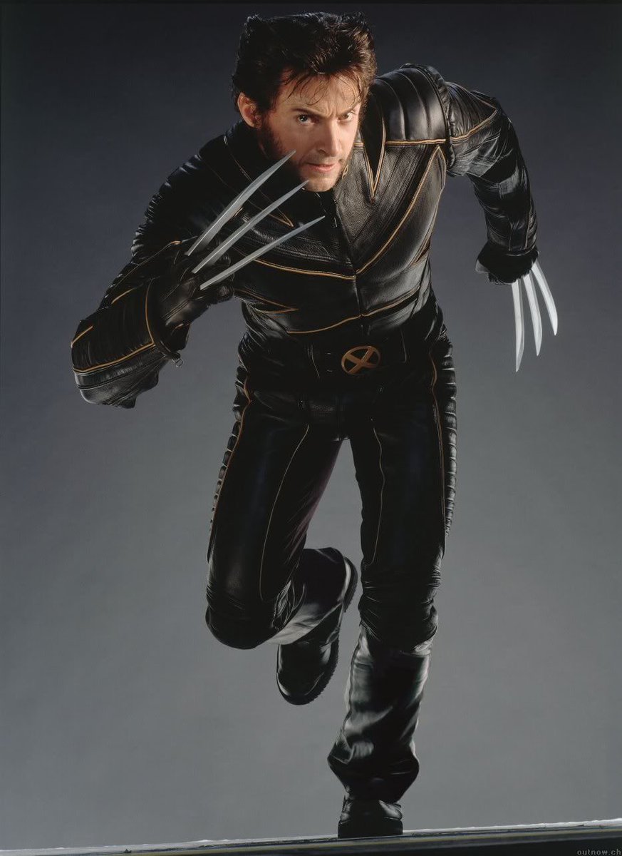 wolvesbub's tweet image. when you run outta poses so you hit ‘em with the hugh jackman promo pic