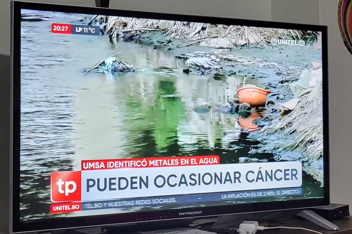 Unitel confirma lo que dijimos: La Paz , El Alto y Viacha están siendo envenenadas con metales pesados cancerígenos por la mineríay otras actividades dañinas. 
Qué estamos esperando para reaccionar??!!!