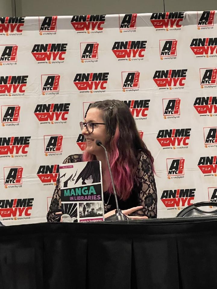 Jillian Rudes (@jrlibrarian) on Twitter photo My final panel at #AnimeNYC was "A History of Manga By Decade: Two Books at a Time" with the amazing and brilliant <a href="/ZackDavisson/">Zack Davisson - Previously Notable</a> and <a href="/OkazuYuri/">Erica Friedman is on Bluesky: okazu.bsky.social</a> ! My final panel at #AnimeNYC was "A History of Manga By Decade: Two Books at a Time" with the amazing and brilliant <a href="/ZackDavisson/">Zack Davisson - Previously Notable</a> and <a href="/OkazuYuri/">Erica Friedman is on Bluesky: okazu.bsky.social</a> !