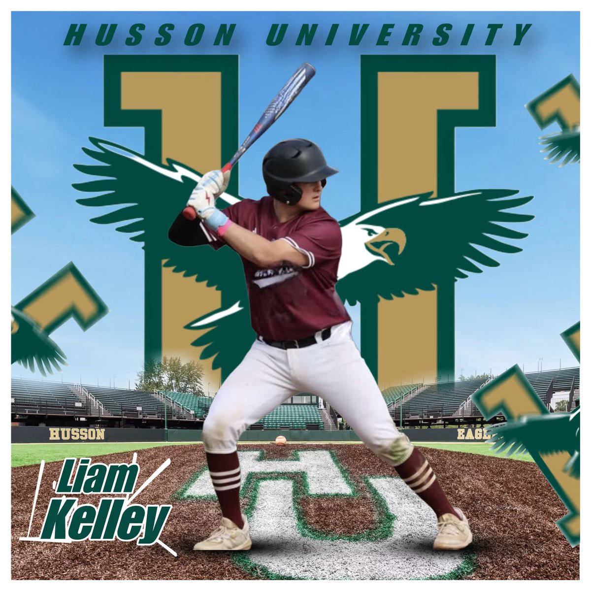 I am excited to announce that I will be continuing my academic and athletic career at Husson University. First I want to thank Coach Morris for this opportunity. I want to thank my family, coaches, and teammates who have help me along the way. Go Eagles! 🦅
@CoachMo10