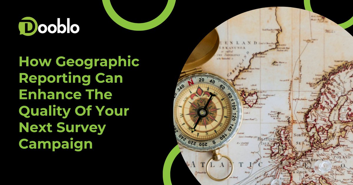 Enhance survey quality with geographic reporting! 🌍 Discover how spatial data improves accuracy, tracks locations in real-time, and verifies data authenticity.
Read more: dooblo.net/how-geographic… 
#SurveyResearch #DataQuality #MarketResearch #SurveyToGo #Dooblo