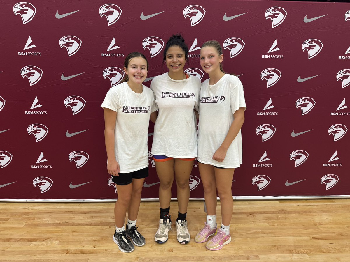 WV Crossover 2027 (@wvcrossover2027) on Twitter photo Thank you for having our girls at Elite Camp! <a href="/FairmontWbb/">Fairmont State WBB</a> <a href="/francesguice03/">Frances Guice</a> <a href="/SophieLott24/">Sophie Lott</a> <a href="/Brynn_Bulluck27/">Brynn Bulluck</a> Thank you for having our girls at Elite Camp! <a href="/FairmontWbb/">Fairmont State WBB</a> <a href="/francesguice03/">Frances Guice</a> <a href="/SophieLott24/">Sophie Lott</a> <a href="/Brynn_Bulluck27/">Brynn Bulluck</a>