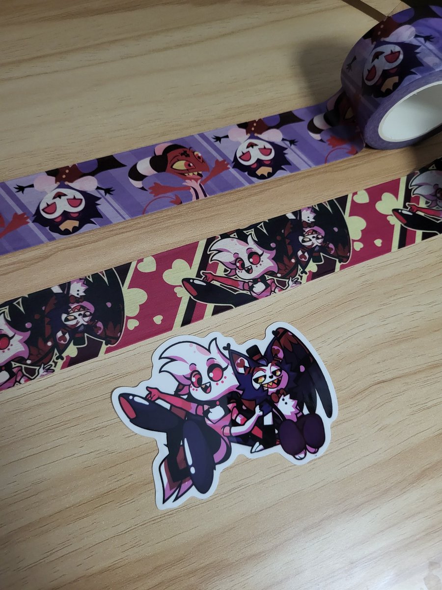 monkpartyart's tweet photo. Didn't mention I ordered any but I got some of the drink standees to see how they'd look! I've got plans for more characters, and I think I'll get them a little smaller, but I'll have these up soon, along with the new washi!!! And I'll send out a sticker with all the POs tysm Q_Q https://t.co/WddARFDoRX