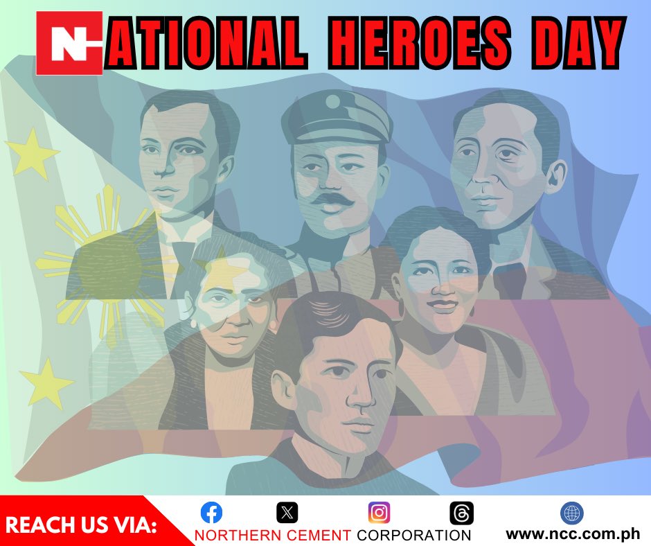 NorthernCement's tweet photo. May our heroes be remembered today for their bravery. We are grateful for all your unmatched sacrifices for our people. Salamat po! https://t.co/2xSpwOa5yj