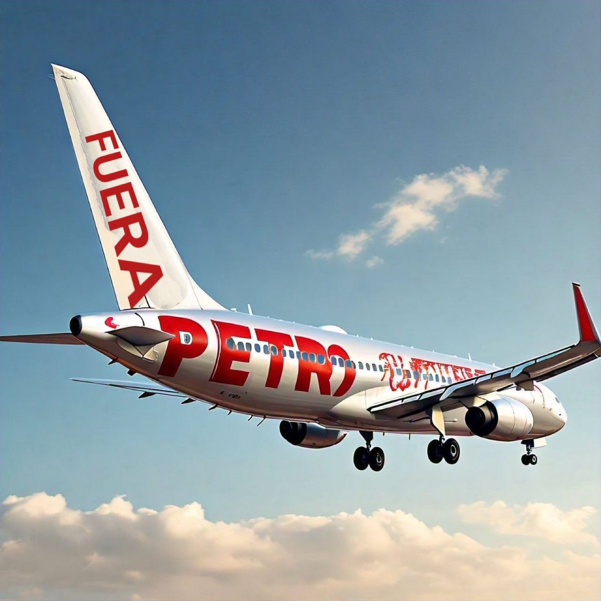 PALOMITA80's tweet photo. #FueraPetro @petrogustavo 
#RenuncieRoa @ricroabar 
#ParoAereo 

NO HAY COMBUSTIBLE ⛽️✈️ https://t.co/kGtHIzTRjl