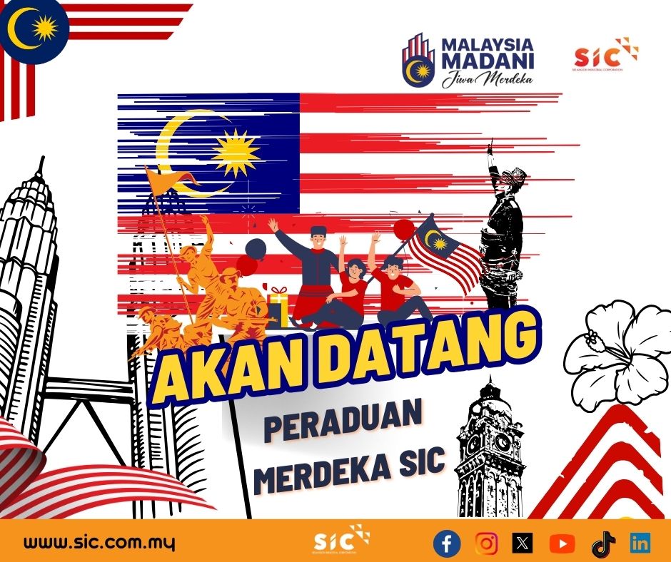SicSocialmed's tweet photo. 𝐀𝐊𝐀𝐍 𝐃𝐀𝐓𝐀𝐍𝐆...𝐏𝐄𝐑𝐀𝐃𝐔𝐀𝐍 𝐌𝐄𝐑𝐃𝐄𝐊𝐀 𝐒𝐈𝐂 𝟐𝟎𝟐𝟒 🇲🇾🇲🇾

Nantikan peraduan sempena hari kemerdekaan Malaysia yang ke-67! 🇲🇾🇲🇾

Kita jumpa pada 31 Ogos 2024. 🗓 https://t.co/zsC7dJwcTZ