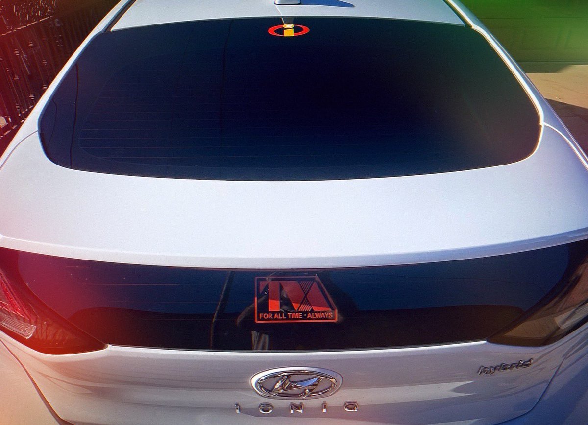 MarcVibbert's tweet photo. Mojo Dojo Casa Car 🚗
—
#richmondwaypodcast #tedlasso #barbiemovie #kenough #tva #timevarianceauthority #theincredibles #pixar #hyundai #hyundaiioniq #hyundaiioniqhybrid https://t.co/QVaGey45Ph