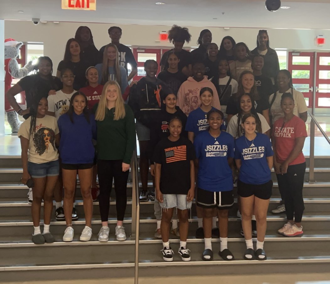 Thanks to <a href="/PackWomensBball/">NC State WBB 🐺🏀</a> for hosting a great visit apart of <a href="/CP3RisingStars/">🚀13TH ANNUAL CP3 RISING STARS NATIONAL CAMP🚀</a> camp weekend!!! Real enjoyed meeting <a href="/WolfpackWes/">Wes Moore</a> coaching staff and catching up with <a href="/CoachLWood/">Kevin Leatherwood</a> ⚪️🔴