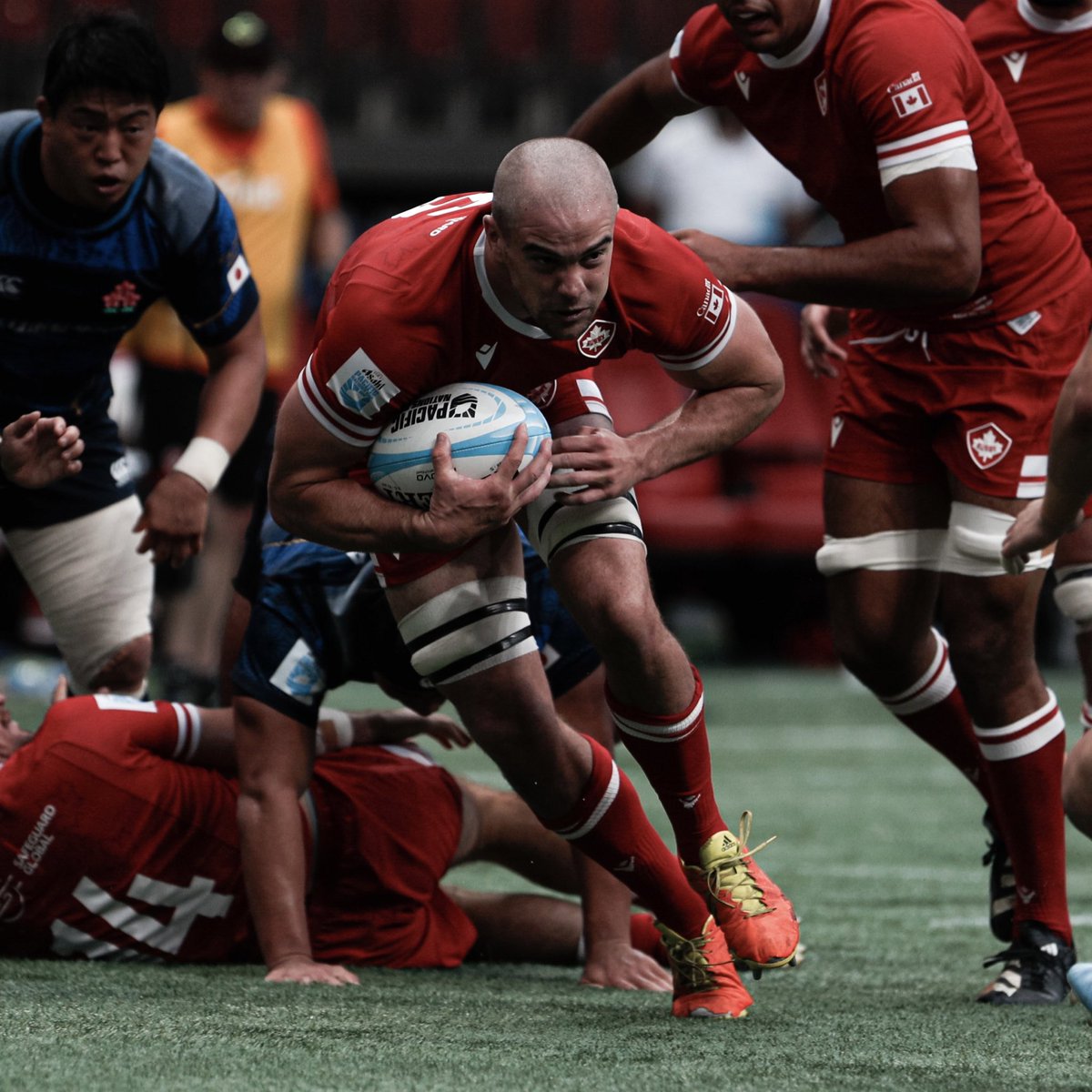 vanhighlanders's tweet image. Congratulations to our Vancouver Highlanders who wore the 🍁 well against Japan! 

Kaden Duguid earned his first cap, while Talon McMullin and Takoda McMullin each scored tries! 

📷 @RugbyAmericasN 

#Fortitude