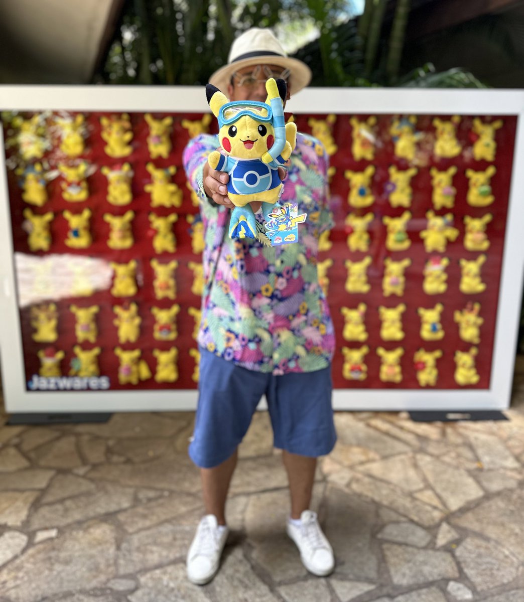 ‼️PIKACHU MUNDIALISTA 2024 ‼️

Estaré sorteando el peluche oficial del mundial de Pokémon, de Honolulú, Hawái.

1.- Seguirme 
2.- Da RT ♻️
3.- Comenta tu momento favorito del Mundial😄

El domingo 1 de Septiembre anunciaremos quien ganó 😃🤙🏽

#PokemonWorlds2024