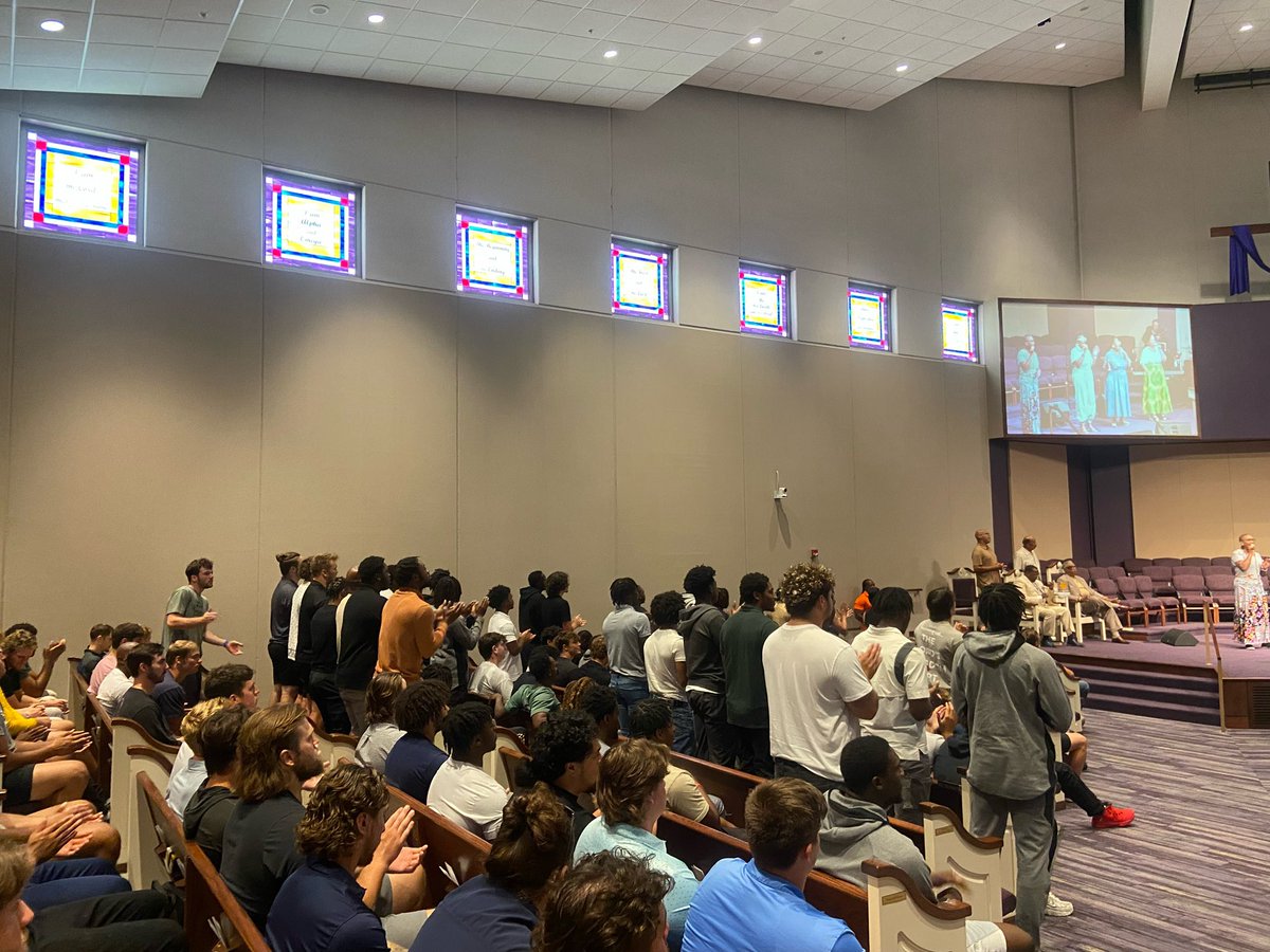 Had a great time at <a href="/ShilohMBCStPaul/">Shiloh MB Church</a> we appreciate the warm welcome and an amazing church service! Go <a href="/CSPBearsFB/">CSP Golden Bears Football</a>