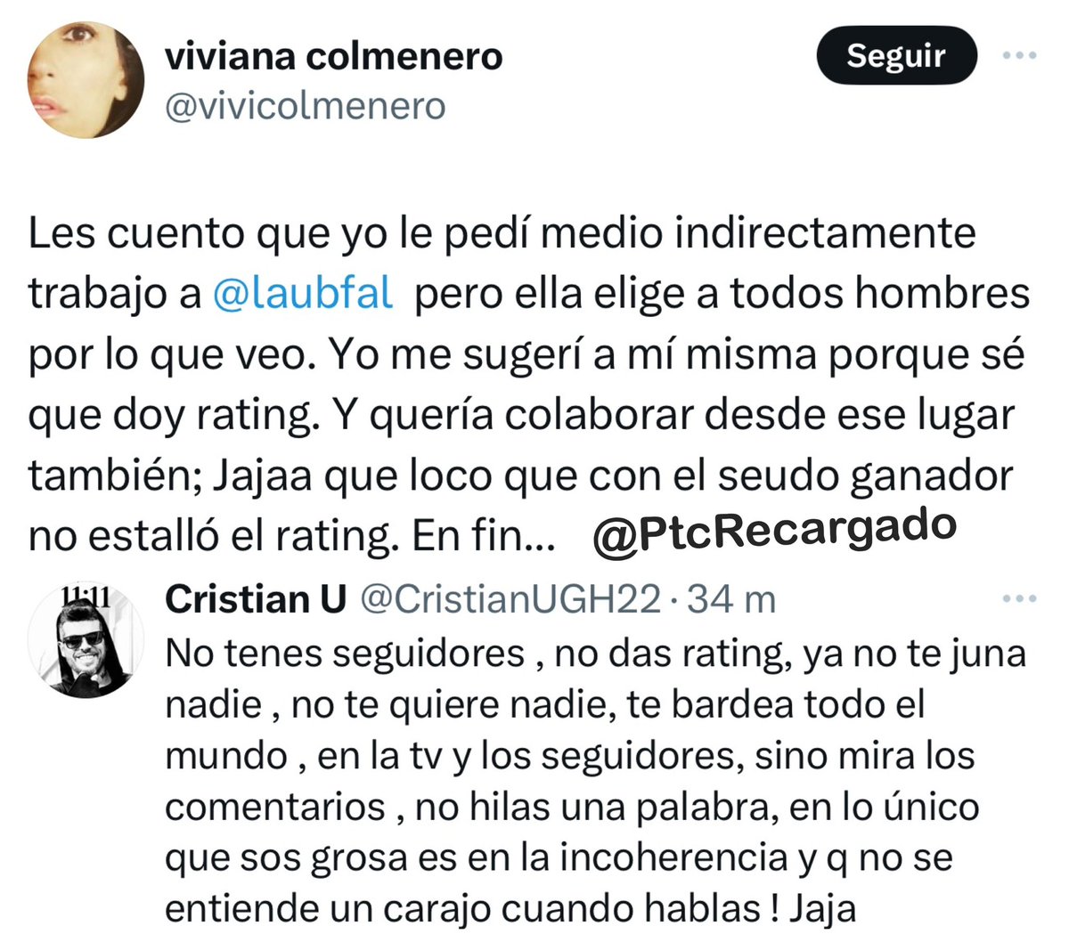 Ptc Recargado tweet media