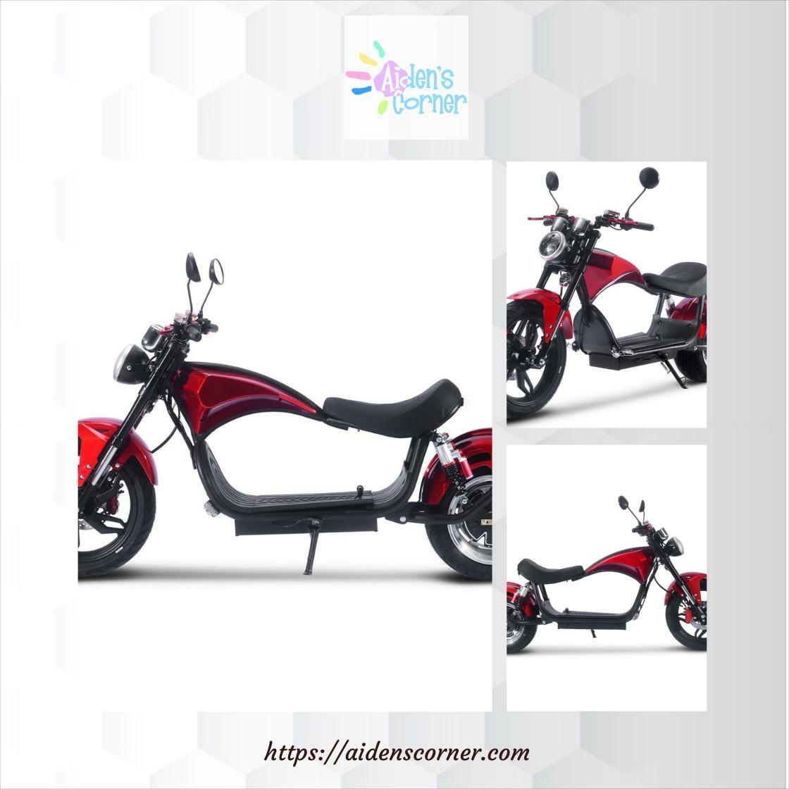 BUYCADE's tweet image. Unmissable! Check out this MotoTec Raven 60v 30ah 2500w Lithium Electric Scooter Red only at $2549.00. 
aidenscorner.com/products/motot…
