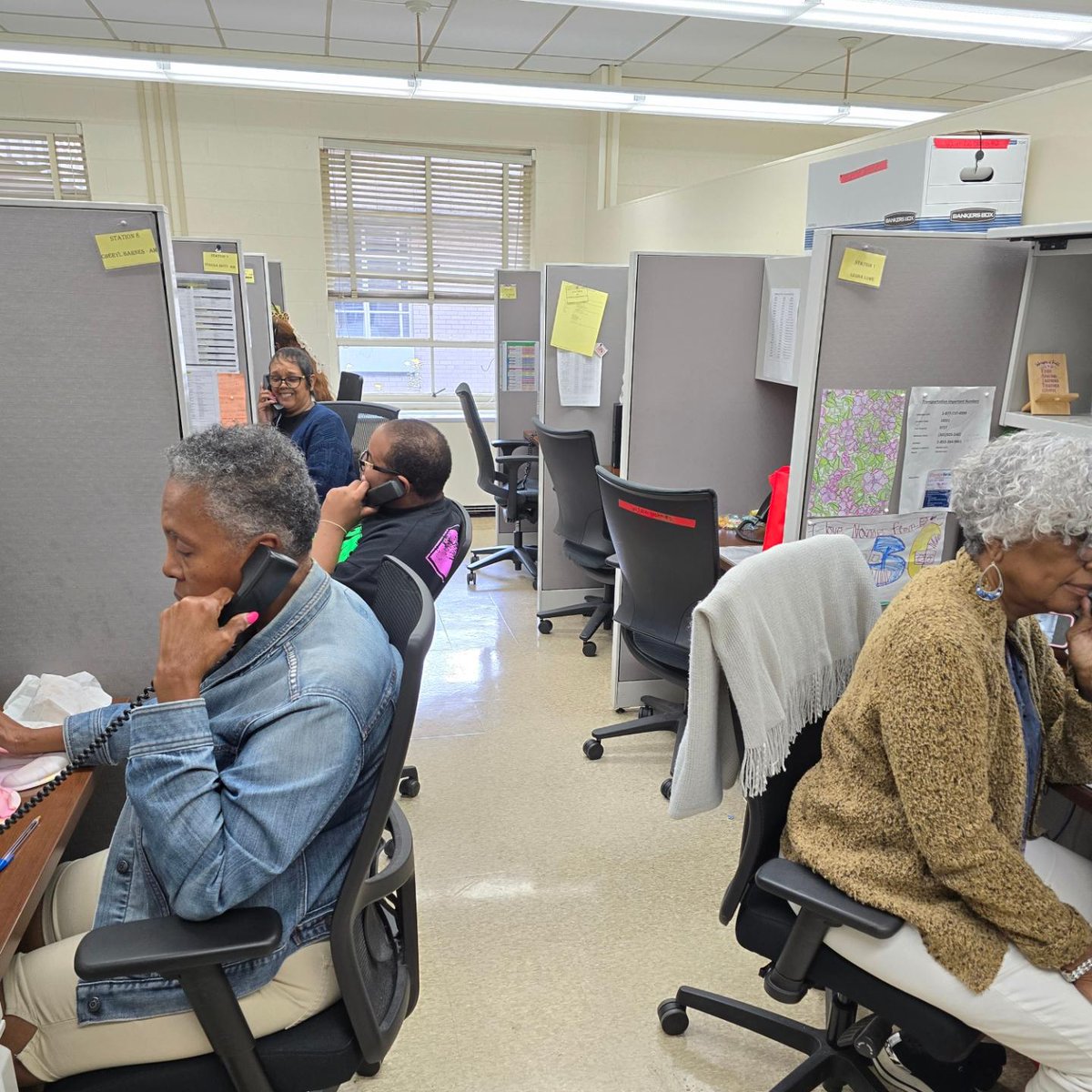 Transportation call center in action weekend. 
A huge thank you. <a href="/pgcps/">PGCPS</a>