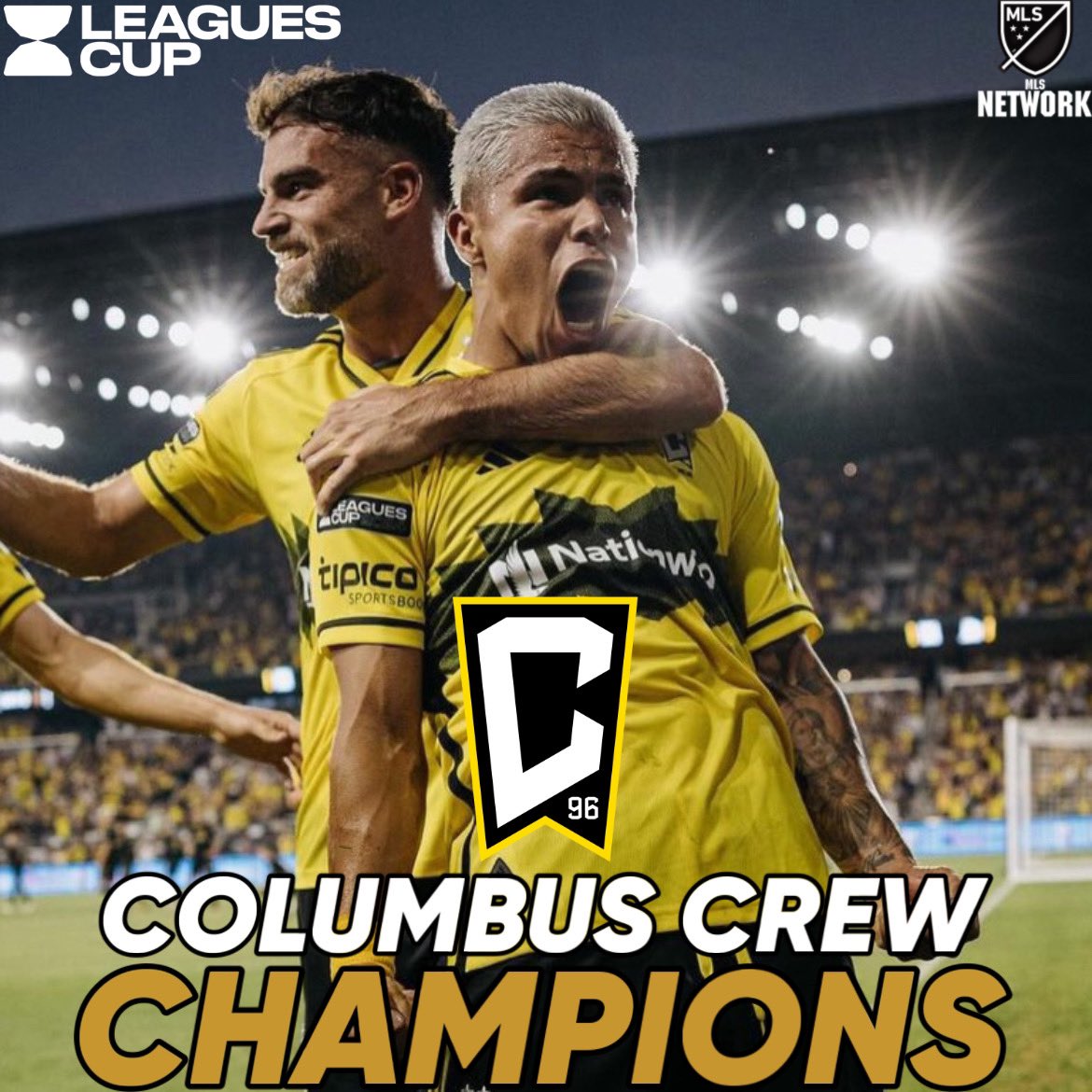 Columbus Crew are the 2024 Leagues Cup Champions! #Crew96