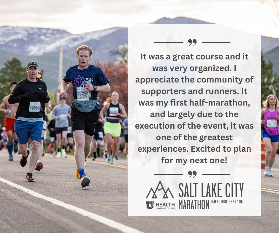 What 2024 Athletes are saying...

📷 Look for registration for 2025 to open in September!

April 26, 2025

Full l Half l 10k l 5k
Bike Tour l Kids K