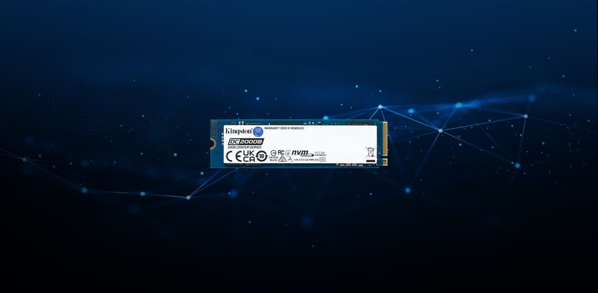 alphatech_ca's tweet photo. Unleash data center prowess! Kingston Digital unveils the DC2000B SSD, powered by Gen 4x4 PCIe and 112-layer TLC NAND. Experience lightning-fast speed and ultra-low latency for optimal performance. #DataCenterInnovation #SSDRevolution https://t.co/qLYf7CQEd9