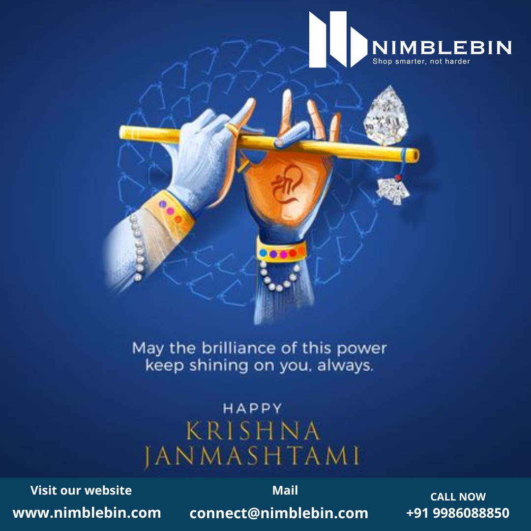 🌟✨ Happy Krishna Jayanthi! May the divine blessings of Lord Krishna fill your life with joy, love, and prosperity. Celebrate this special day with devotion and happiness! 🙏💖 #KrishnaJayanthi