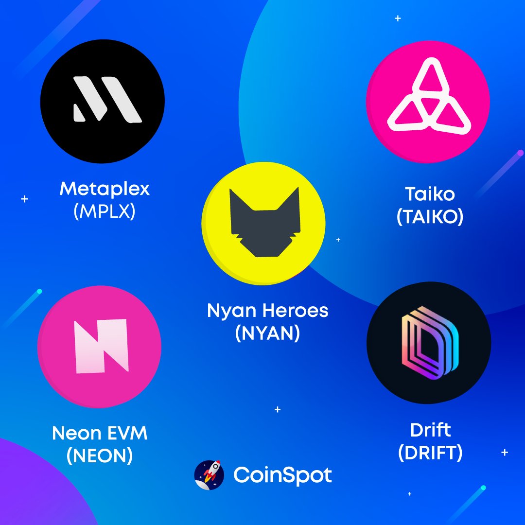 Check out our most recent listings! 🎉

Repost for the chance to win $100 of either coin 💸

Happy trading!

*Must have a verified CoinSpot account to win