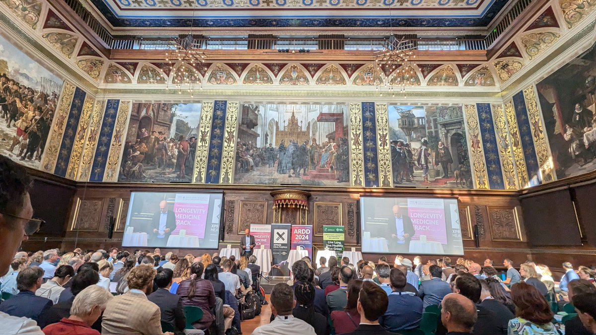 And the Aging Research &amp; Drug Discovery Meeting  begins with the president of Københavns Universitet - University of Copenhagen and the Minister of Senior Citizens #ARDD2024