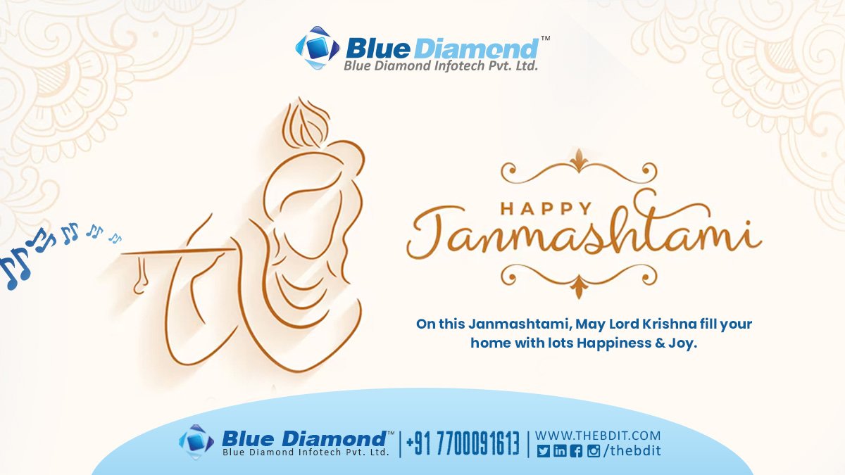 Happy Janmashtami

#happyjanmashtami #krishna #radhakrishna #dahihandi #festival

𝐑𝐞𝐚𝐜𝐡 𝐔𝐬 :
🌐 : thebdit.in
📧 : info@thebdit.com
☎️ : +917700091613
🗨 : +91 77189 67729 WhatsApp
🏢 : 𝐁𝐥𝐮𝐞 𝐃𝐢𝐚𝐦𝐨𝐧𝐝 𝐈𝐧𝐟𝐨𝐭𝐞𝐜𝐡 𝐏𝐯𝐭. 𝐋𝐭𝐝.