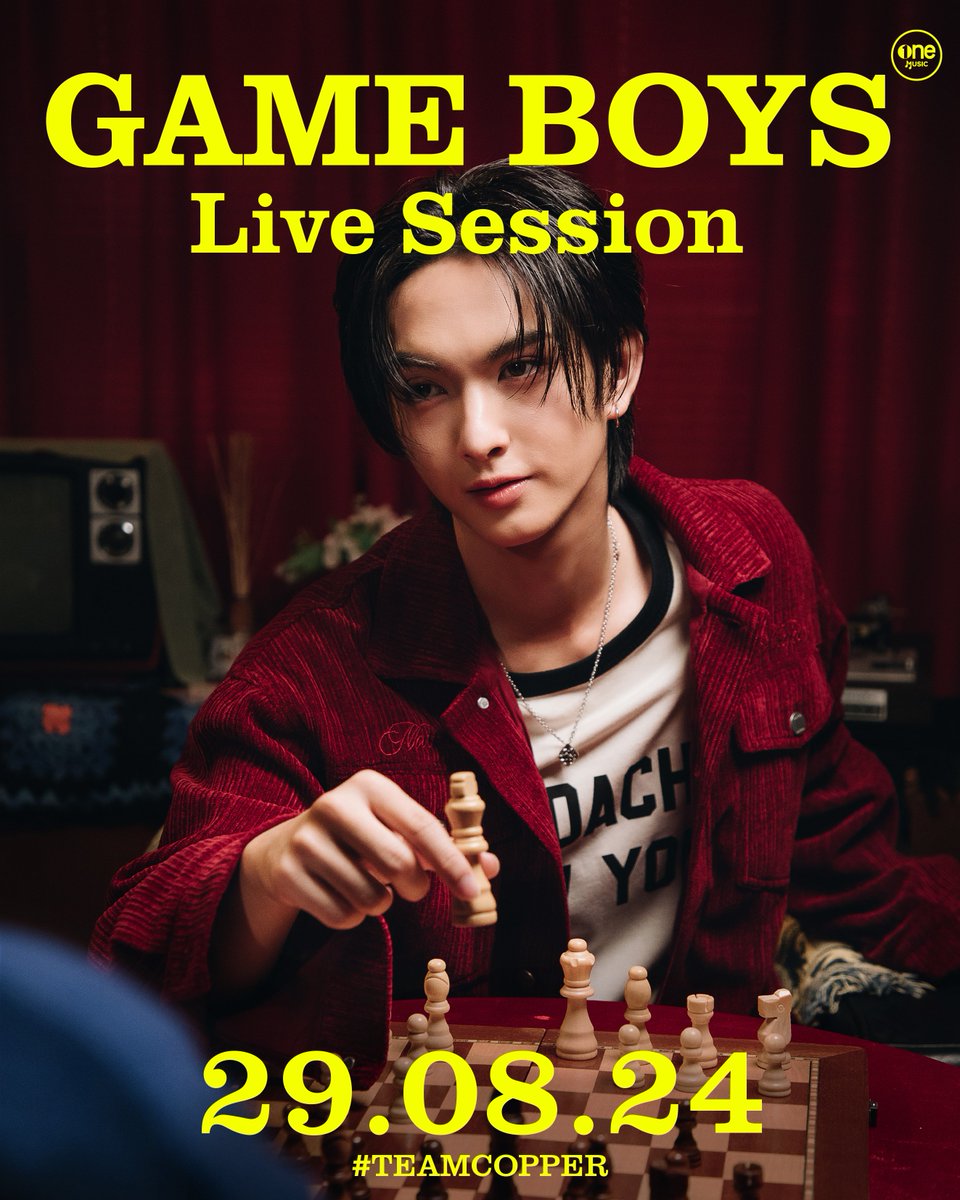 OneMusic31's tweet photo. งานนี้ใครจะ “วิน” ใครจะ “เกม” 29 สิงหาคมนี้ รู้กัน!!
#gameboyslivesession
#onemusic
#one31
#COPPERdechawat @cucopper11
@BUS_SONRAY https://t.co/BLJM1imwLh
