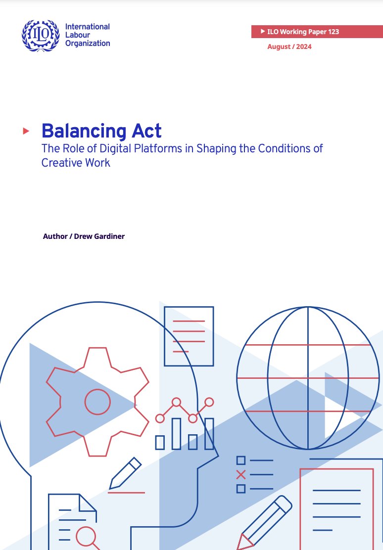 ADAPT_bulletin's tweet photo. This @ilo WP examines the impact of #digitalplatforms on #creativeworkers, focusing on the dichotomy between platform #control and worker #autonomy. It focuses on both conventional artistic occupations as well as “new” professions: https://t.co/XmSFmyF5B9 https://t.co/d0H92kBLzV