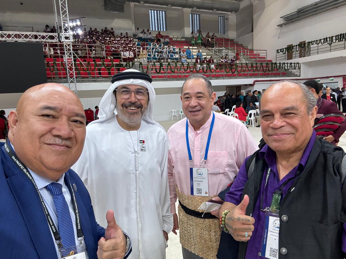 RD_WPRO's tweet photo. It was good to see govt leaders and partners at the 53rd Pacific Islands Forum @ForumSEC Leaders Meeting opening today. Our focus is on #ClimateAction to #BuildBetterNow for a healthy #TransformativeResilientPasifiki. https://t.co/NQJK7eDkzN