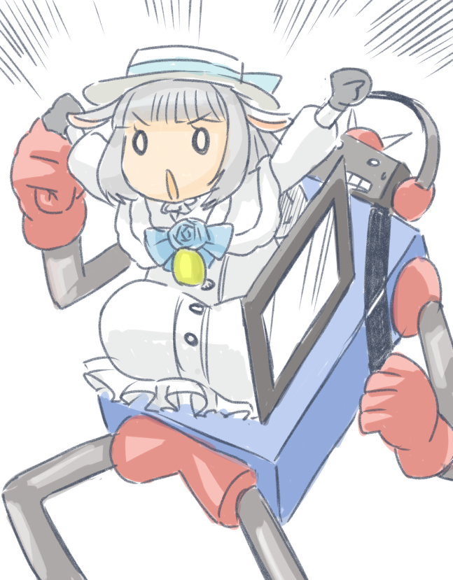「うっかりして超人大全集ではなくメリーミルクの森をいれてしまったステカセキングと腸」|じゃばのイラスト