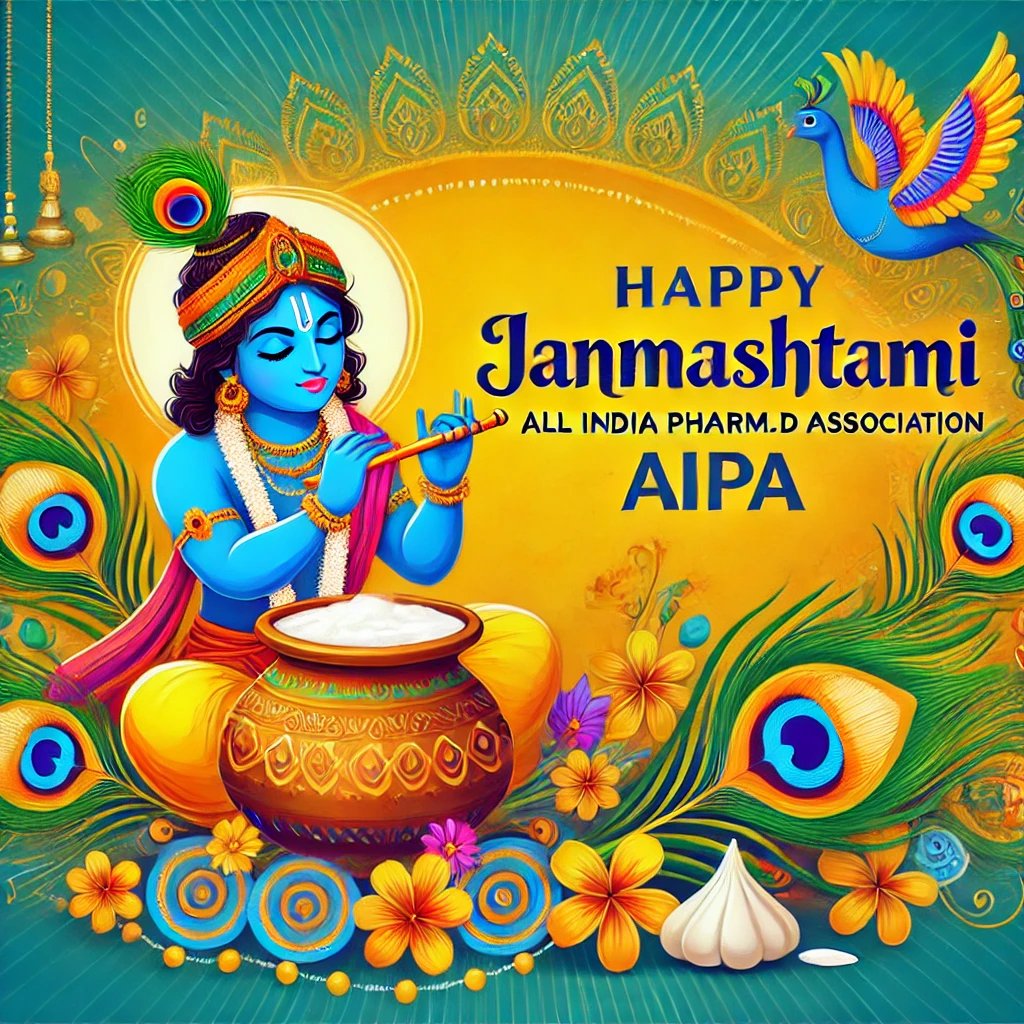 Krishna always believed in Karma and always motivated its devotees to keep doing their jobs without thinking about the results…. 
Hare Krishna Hare Krishna, Krishna Krishna Hare Hare,
Hare Rama Hare Rama, Rama Rama Hare Hare.
Best wishes to all my AIPA family on Janmashtami.