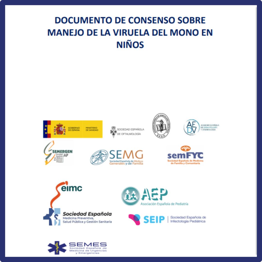 seipweb's tweet photo. #DocumentoSEIP DOCUMENTO DE CONSENSO SOBRE MANEJO DE LA VIRUELA DEL MONO EN NIÑOS #MPox publicado en Agosto del 2022 y que podéis encontrar aquí https://t.co/aIcEu9IFF1 https://t.co/Q8mvdVBbEv