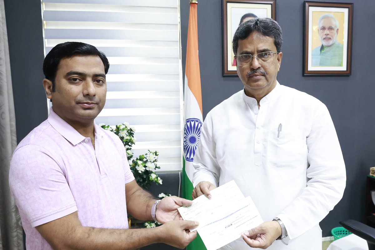 DrManikSaha2's tweet photo. Grateful for the generous support! 

I would like to extend my sincere thanks to:

✅ Agartala Obstetrics and Gynaecological Society for ₹2,00,000
✅Dr Mahabur Rahaman for ₹50,000
✅Dr Lovely Rahaman for ₹50,000
✅ Shri Sushanta Deb, MLA for ₹25,000

Your contributions make a significant impact and will be helpful in supporting those affected from #TripuraFloods.