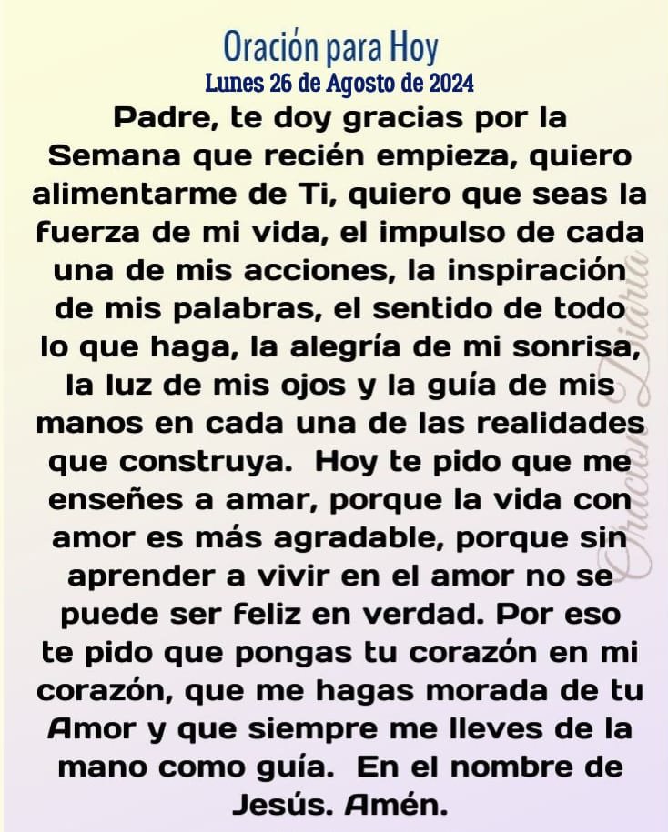 Oración Diaria®™ (@oracion_diaria) on Twitter photo 