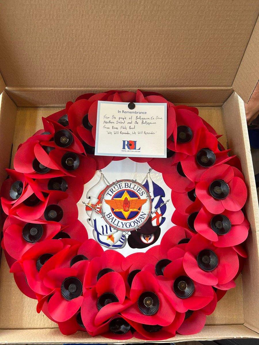 ForfaLoyal's tweet image. What an honour to lay a wreath at the Menin Gate Remembrance Service on behalf of the band