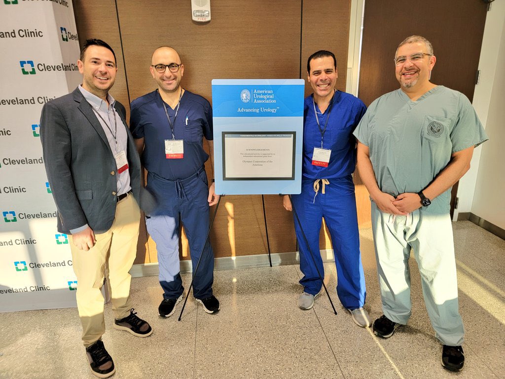 Ramy Abou Ghayda (@ramyaboughayda) on Twitter photo Honored to be invited as a faculty at the 2024 <a href="/AmerUrological/">Amer. Urol. Assn.</a> Fundamentals in Urology course! I had a blast sharing knowledge with 150 amazing residents, APPs, and fellows. Incredible organization by <a href="/aghazimd/">Ahmed Ghazi</a> and <a href="/RoboUroMD/">RoboUroMD</a>. Happy to represent <a href="/CaseUrology/">University Hospitals Urology Institute</a> with <a href="/kscarberryMD/">Kyle Scarberry</a> Honored to be invited as a faculty at the 2024 <a href="/AmerUrological/">Amer. Urol. Assn.</a> Fundamentals in Urology course! I had a blast sharing knowledge with 150 amazing residents, APPs, and fellows. Incredible organization by <a href="/aghazimd/">Ahmed Ghazi</a> and <a href="/RoboUroMD/">RoboUroMD</a>. Happy to represent <a href="/CaseUrology/">University Hospitals Urology Institute</a> with <a href="/kscarberryMD/">Kyle Scarberry</a>