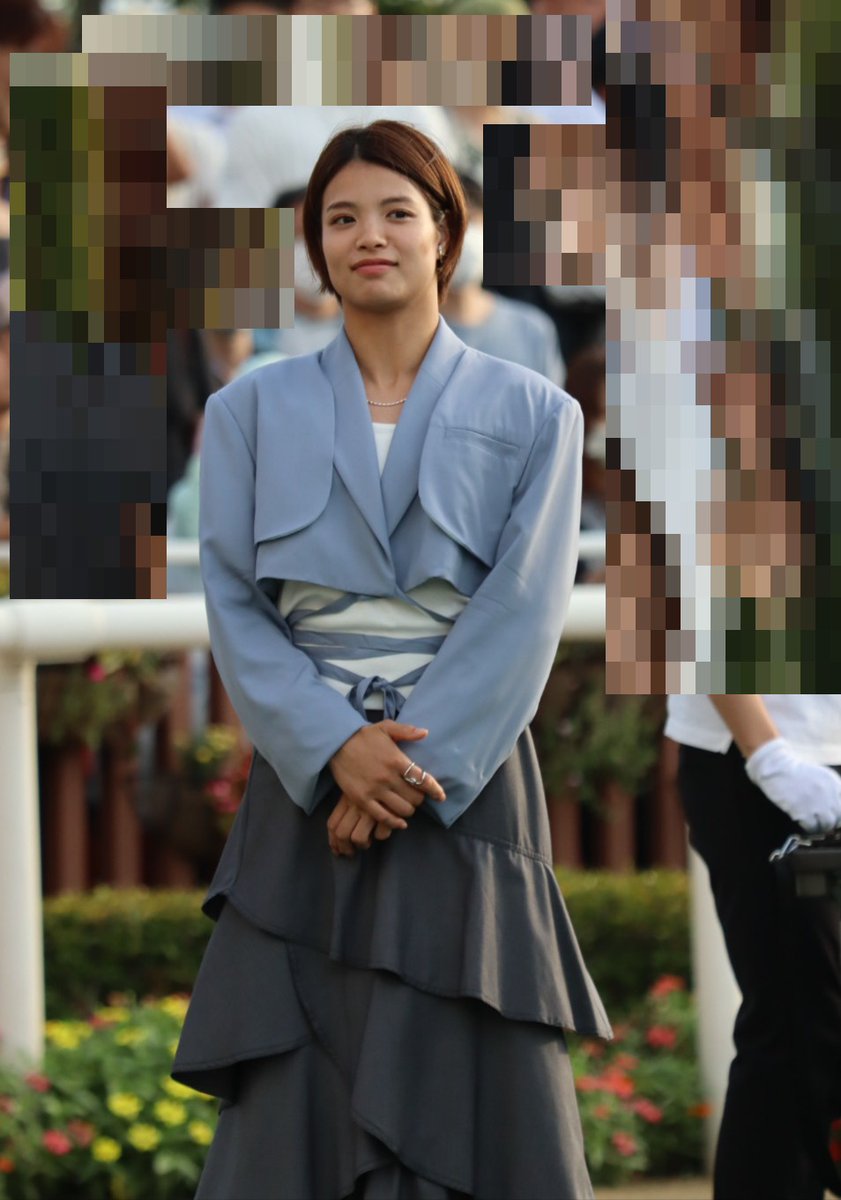 wnd6tjamuiamy's tweet image. 昨日の札幌競馬場には柔道の阿部詩さんがトークショー&amp;amp;WASJのプレゼンターとして来てました😊
柔道着とはまた違いきっちりおめかし&amp;amp;メイクで可愛いかったです😊
#阿部詩
#WASJ2024