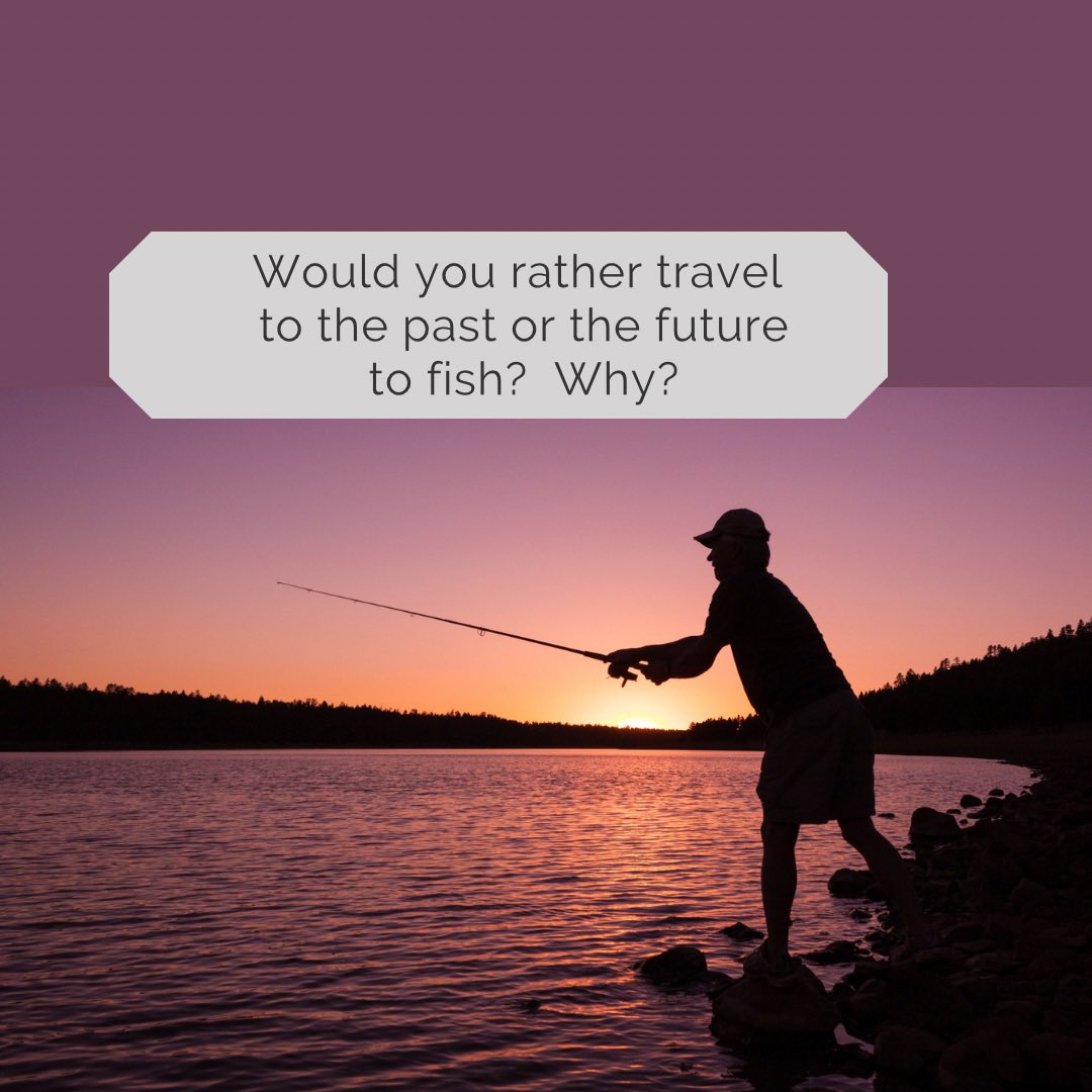 TheNextBiteTV's tweet photo. ?
#thenextbitetv #past #future #sundayquestion #fishing #fish #pastorfuture #travelbackintime #travelforwardintime #fishinglifestyle https://t.co/v4sKL8mn6l