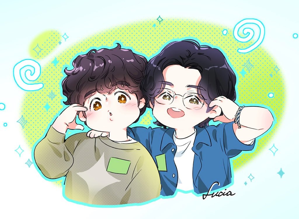 LuCy_C2018's tweet photo. 0820idol radio🐻🐤
2人可爱=超多倍可爱～

Cute for two upgraded to ⬆️⬆️⬆️
super double cute！！～🥰

#B1A4  #산들 #신우 #SANDEUL #CNU
#灿多 #信宇 https://t.co/uqWOjq6fpU