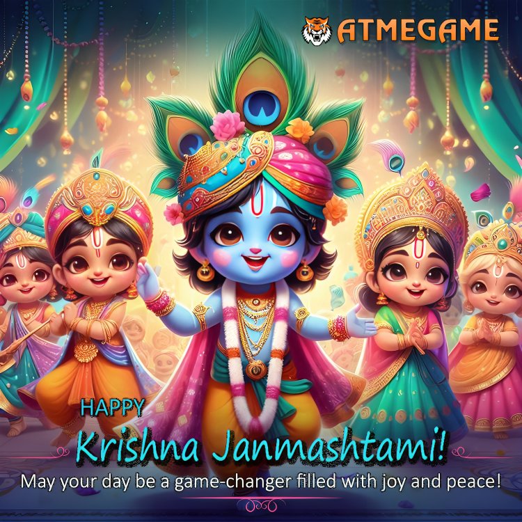 Atmegame's tweet photo. Wishing You All A Very Happy and Prosperous Janmashtmi
#krishna #KrishnaJanmashtami https://t.co/lTdbqMglKq