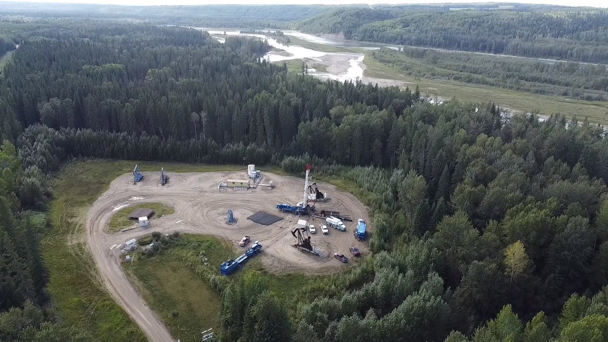 MagnumPerf's tweet photo. Little mission close to the North Saskatchewan River today west of fifth meridian. 

#ofs #wireline #cbl #vdl #gammaray #ccl #radial https://t.co/VbMSCVAe2y