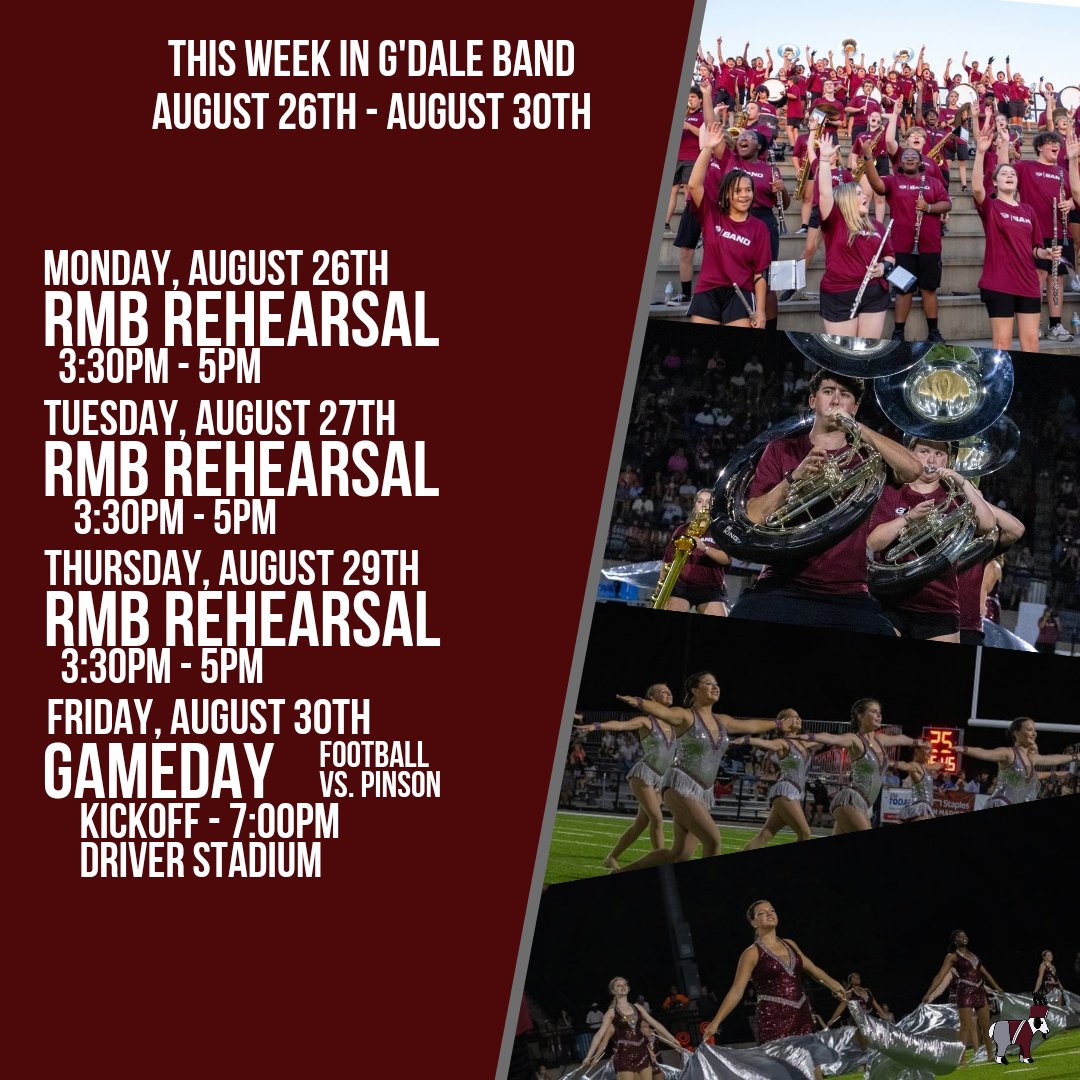 Gardendale Band tweet media