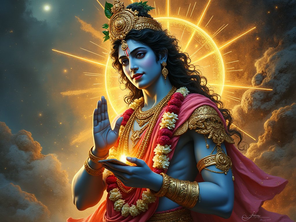 sushilnitham's tweet image. Krishna&apos;s vision was to establish Dharma. In the digital age, let’s uphold truth and integrity in technology, ensuring it serves humanity with fairness and justice. #Janmashtami #TechIntegrity