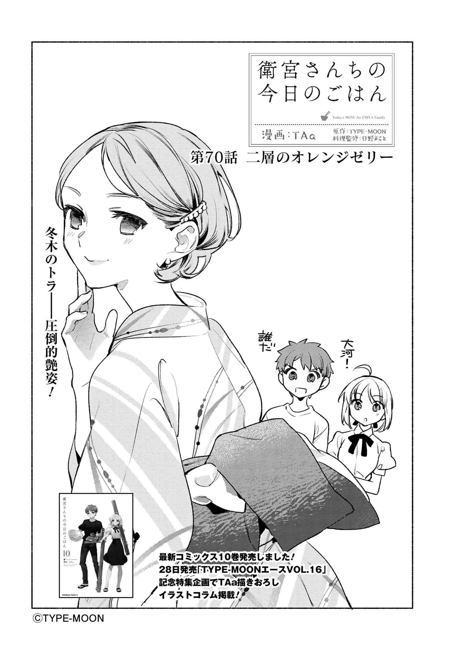 【訳アリ】衛宮さん家の今日のごはん　10巻まとめ売り　画集　レシピ本 訳アリ】衛宮さん家の今日のごはん 10巻まとめ売り 画集 レシピ
