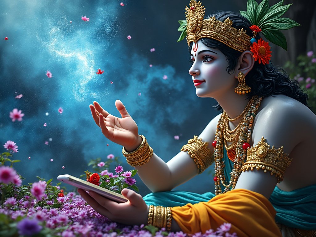 sushilnitham's tweet image. On this Janmashtami, let’s embrace Krishna’s spirit of adaptability. As technology evolves, so should our approach to using it for the greater good. #Janmashtami #TechAdaptability