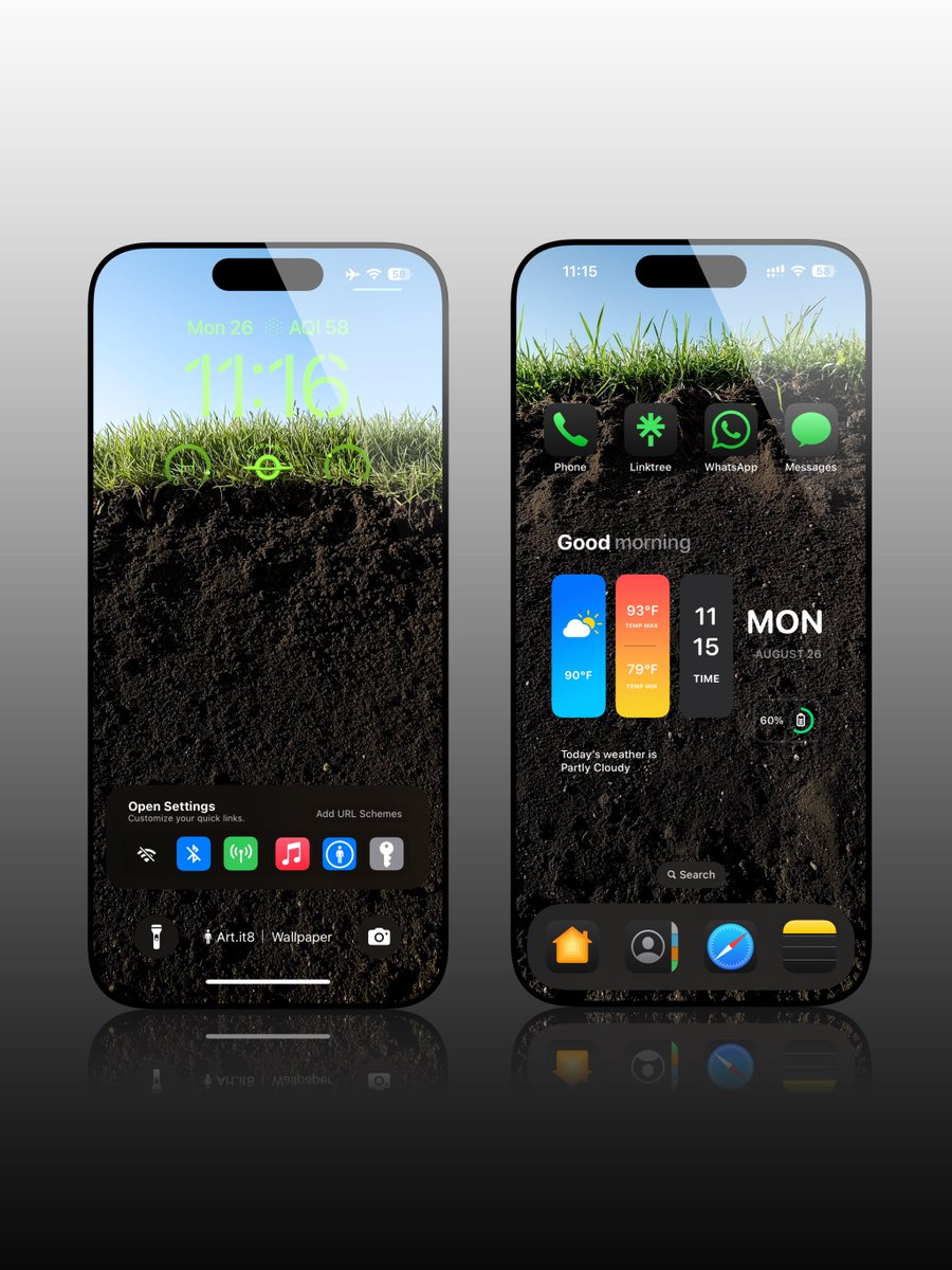 ‘Roots of Life’ HD Wallpaper for iPhone 16